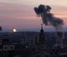 الأدخنة تتصاعد من وسط غزة